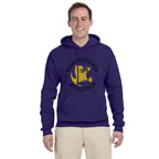 Adult Hooded Pullover Sweatshirt- Screen Print