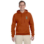 Jerzees Adult Hooded Pullover Sweatshirt - Embroidered