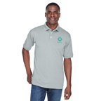 UltraClub Mens Platinum Performance Pique Polo Shirt