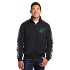 Sport-Tek Dot Sublimation Tricot Track Jacket - Embroidered