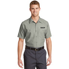 Industrial Short Sleeve Work Shirt