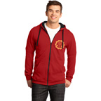 District - Young Mens The Concert Fleece Full-Zip Hoodie Sweatshirt