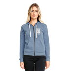 Next Level Ladies PCH Raglan Zip Hoody Sweatshirt