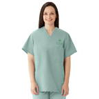 Medline Unisex Two Pocket Reversible Scrub Shirt