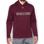 Under Armour Mens Double Threat Armour Fleece Hoodie