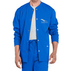 Cherokee Mens Professionals Snap Front Warm-up Scrub Jacket