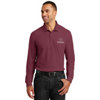 Port Authority Long Sleeve Core Classic Pique Polo Shirt