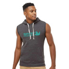 J. America - Triblend Sleeveless Hooded Sweatshirt