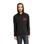 Next Level Adult Sueded Full-Zip Hoody Sweatshirt