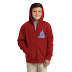 Next Level Youth Zip Hoody Sweatshirt