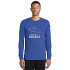 Nike Dri-FIT Cotton/Poly Long Sleeve Tee Shirt