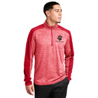 Sport-Tek PosiCharge Electric Heather Colorblock 1/4-Zip Pullover