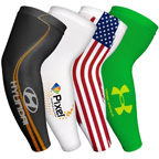 Sublimated Seamless Polyester Cooling Compression Sleeve