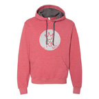 Fruit of the Loom - Sofspun Microstripe Hooded Sweatshirt