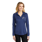 Port Authority  Ladies Silk Touch Performance Long Sleeve Polo