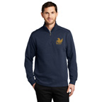 Port Authority Slub Fleece 1/4-Zip Pullover