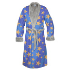 Sublimated Shawl Collar Robe