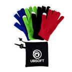 Texting Gloves with Pouch