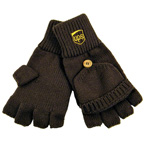 Fingerless Gloves With Flap