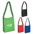 Non-Woven Messenger Tote with Velcro Closure