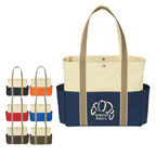 Tri-color Tote Bag