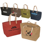 Hamptons Jute Tote Bag