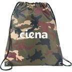 Camo Oriole Drawstring Cinch Backpack