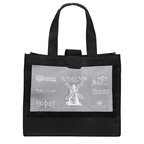 Royale Mesh Panel Tote Bag