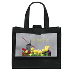 Full Color Royale Mesh Panel Tote Bag