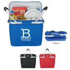 Picnic Fun Collapsible Kooler Basket Bag