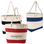 Cotton Resort Tote Bag With Rope Handle