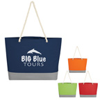 Boca Beach Tote Bag with Rope Handles