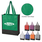 Crosshatch Mini Non Woven Tote Bag