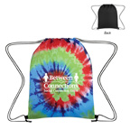 Tie Dye Drawstring Bag