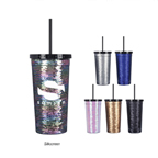 Sequin 24 ounce Tumbler