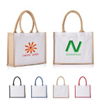 Cotton Jute Junior Tote Bag