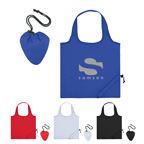 Foldaway Tote Bag With Antimicrobial Additive