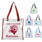 Matterhorn Clear Vinyl Stadium Compliant Tote Bag