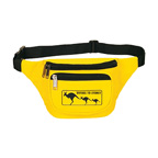 Three Zippered Fanny Pack