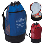 Beach Bag With Insulated Lower Compartment