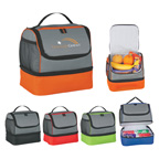 TWO COMPARTMENT LUNCH PAIL BAG