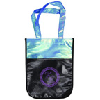 Laminated Iridescent Fashion Tote