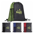 Non-Woven Vertical Drawstring Bag