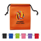 Full Color Non Woven Drawstring Pouch