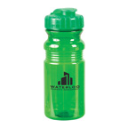 20oz Translucent Sport Bottle With Snap Cap