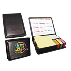 Black Leatherette Flip Top Gift Set