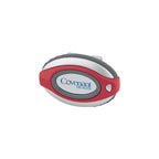 Oval Clip-On Pedometer/Clock