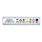 Full Color Standard 6 Inch Acrylic Ruler