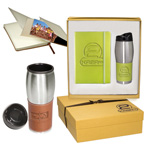 Leeman Tuscany Journal and Tumbler Gift Set