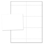 4 x 3 BLANK Paper Name Badge Insert